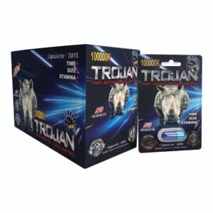 TROJAN 100000K SEXUAL ENHANCEMENT CAPSULE 24CT/ BOX