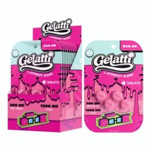 GELATTI 7-HYDROXY BLEND 300MG PER TABLET 4CT/10PK (PRE PRICED $29.99)