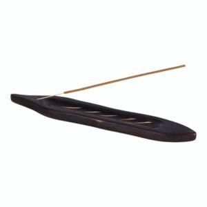 KADILOBOAT & FISH SHAPE DESIGN INCENSE HOLDER 6PK