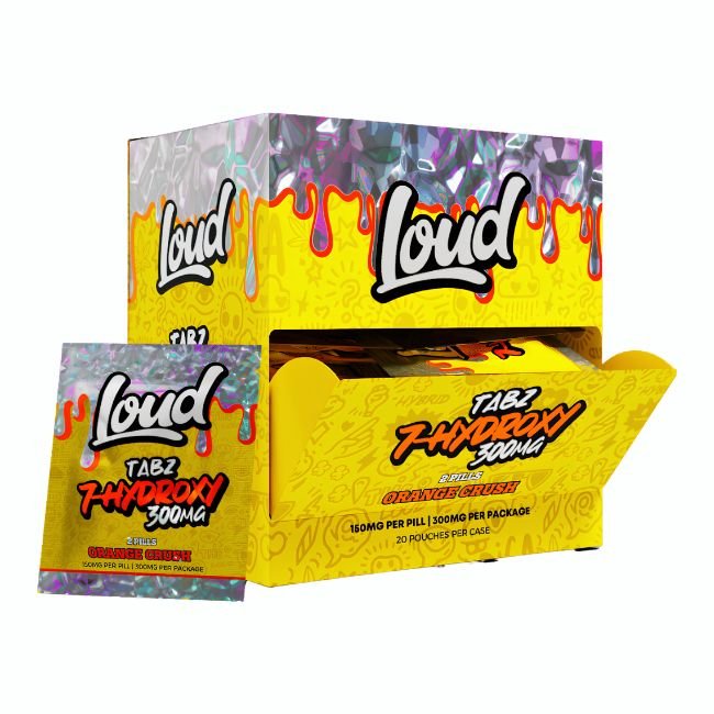 LOUD TABZ 7-HYDROXY 150MG PER TABLET 2CT/20PK BOX LOUD TABZ 7-HYDROXY 150MG PER TABLET 2CT/20PK BOX