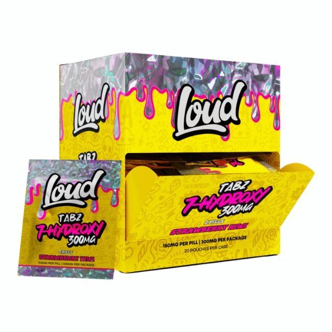 LOUD TABZ 7-HYDROXY 150MG PER TABLET 2CT/20PK BOX LOUD TABZ 7-HYDROXY 150MG PER TABLET 2CT/20PK BOX