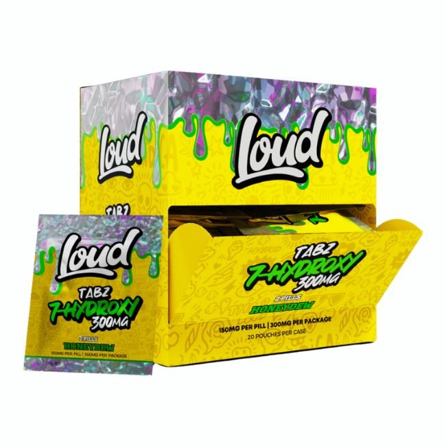 LOUD TABZ 7-HYDROXY 150MG PER TABLET 2CT/20PK BOX LOUD TABZ 7-HYDROXY 150MG PER TABLET 2CT/20PK BOX