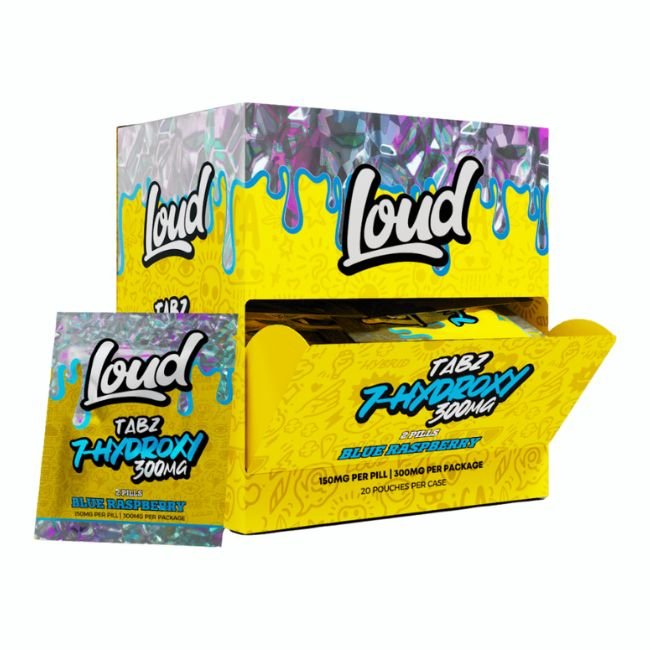 LOUD TABZ 7-HYDROXY 150MG PER TABLET 2CT/20PK BOX LOUD TABZ 7-HYDROXY 150MG PER TABLET 2CT/20PK BOX