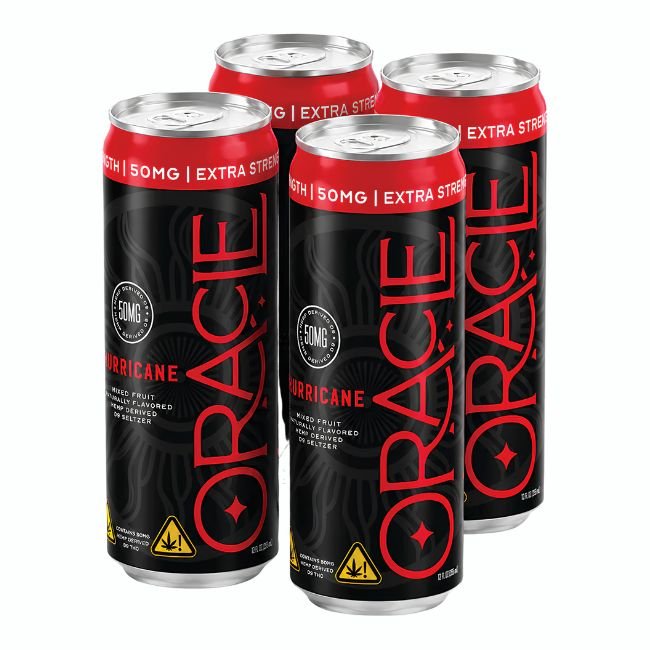 ORACLE ORGANIX HEMP DRIVED D9 EXTRA STRENGHT SELTZER DRINK 50MG (12OZ 355ML/ CAN) 4PK ORACLE ORGANIX HEMP DRIVED D9 EXTRA STRENGHT SELTZER DRINK 50MG (12OZ 355ML/ CAN) 4PK
