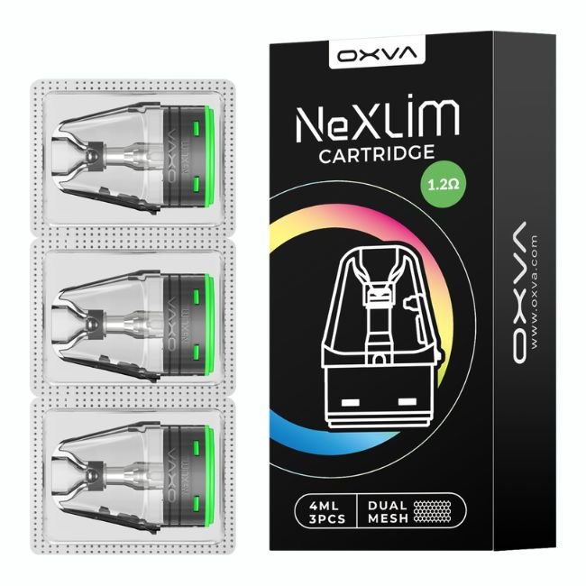 OXVA NEXLIM CARTRIDGE (4ML) 3PK/BOX OXVA NEXLIM CARTRIDGE (4ML) 3PK/BOX