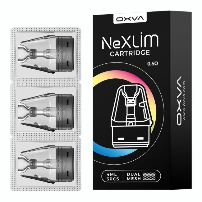 OXVA NEXLIM CARTRIDGE (4ML) 3PK/BOX OXVA NEXLIM CARTRIDGE (4ML) 3PK/BOX