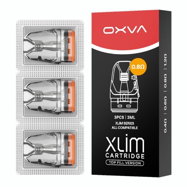 OXVA XLIM SERIES TOP FILL CARTRIDGE (3ML) 3PK/BOX OXVA XLIM SERIES TOP FILL CARTRIDGE (3ML) 3PK/BOX