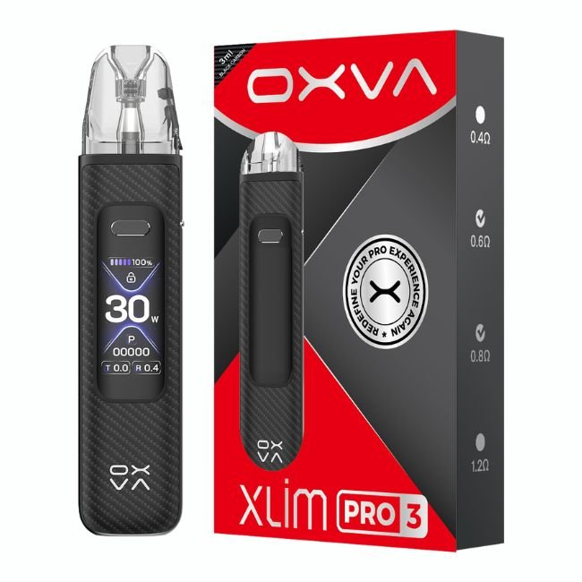 OXVA XLIM PRO 3 1500mAH (3ML) STARTER KIT OXVA XLIM PRO 3 1500mAH (3ML) STARTER KIT