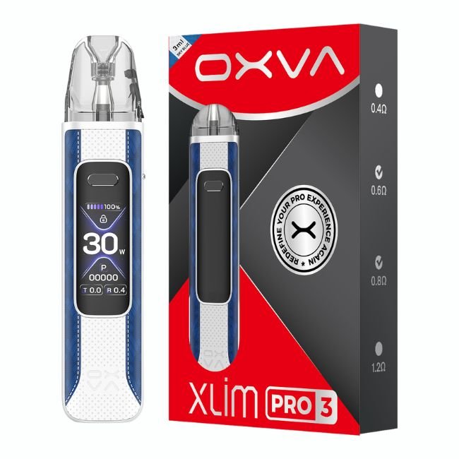 OXVA XLIM PRO 3 1500mAH (3ML) STARTER KIT OXVA XLIM PRO 3 1500mAH (3ML) STARTER KIT