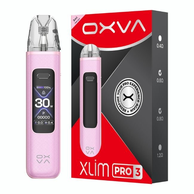 OXVA XLIM PRO 3 1500mAH (3ML) STARTER KIT OXVA XLIM PRO 3 1500mAH (3ML) STARTER KIT