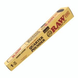 RAW CLASSIC QUARTER POUNDER 14INCH CONE 1CT ( NEW ITEM FROM RAW COMPANY)