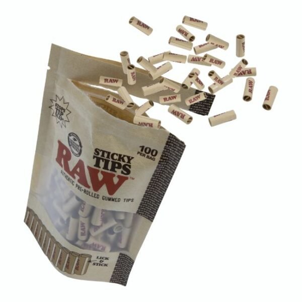 RAW CLASSIC STICKY TIPS 100CT/ BAG  ( NEW ITEM FROM RAW COMPANY)