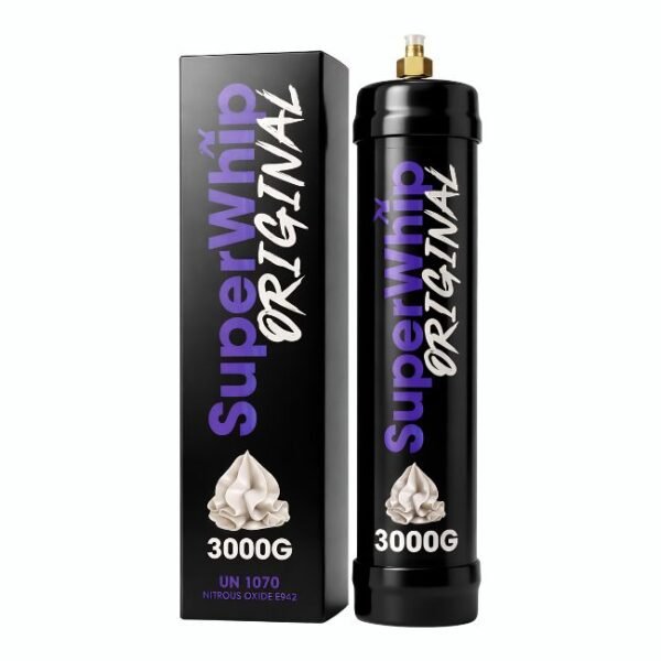 SUPER WHIP 640GM (0.95L) ORIGINAL CYLINDER CHARGER 6CT/ BOX