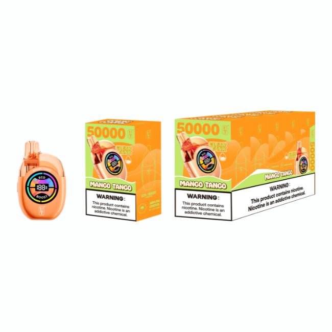 UT BY FLUM CLEAR TANK 5% DISPOSABLE (90ML) 50K PUFFS 5CT/ BOX UT BY FLUM CLEAR TANK 5% DISPOSABLE (90ML) 50K PUFFS 5CT/ BOX