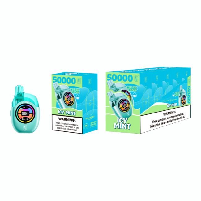 UT BY FLUM CLEAR TANK 5% DISPOSABLE (90ML) 50K PUFFS 5CT/ BOX UT BY FLUM CLEAR TANK 5% DISPOSABLE (90ML) 50K PUFFS 5CT/ BOX