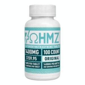 7 OHMZ HYDROXY  ADVANCED KRATOM ALKALOID 14MG PER CAPSULE 100CT/ JAR (PRE PRICED $159.95)