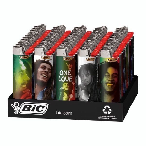 BIC LIGHTER 50CT DISPLAY  (BOB MARLEY)