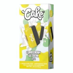 CAKE SNAP POD THCA LIQUID LIVE DIAMONDS 6GM DISPO 5CT/ BOX