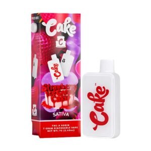 CAKE THC-A ROSIN 7GM DISPO 5CT/ BOX