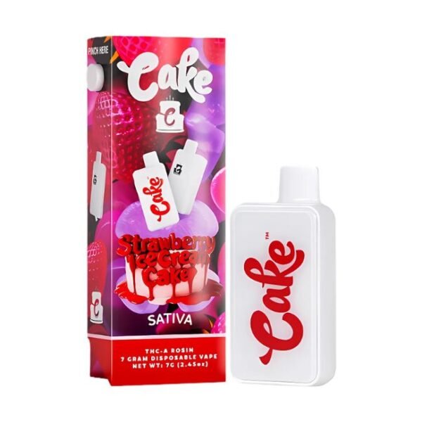 CAKE THC-A ROSIN 7GM DISPO 5CT/ BOX
