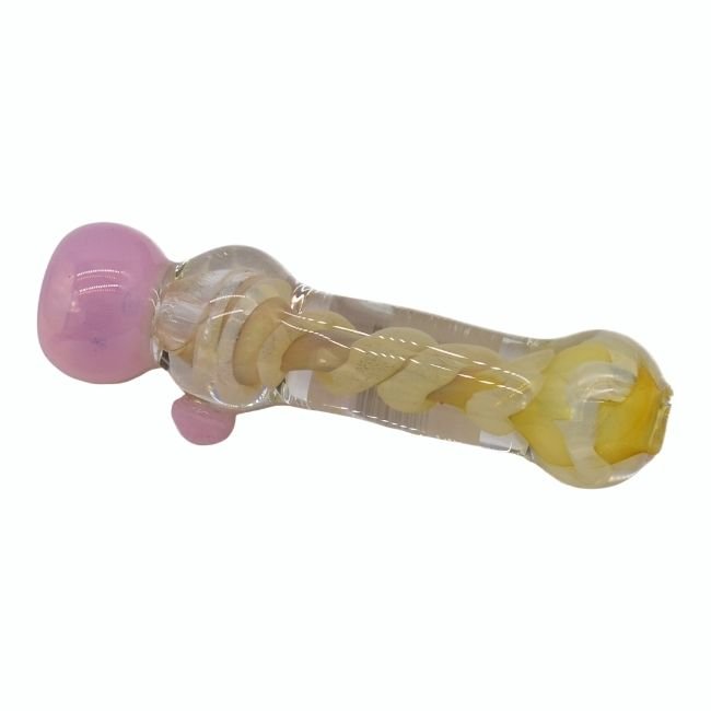 4" DOTED DESIGN COLOR FULL CHILLUM 4" DOTED DESIGN COLOR FULL CHILLUM
