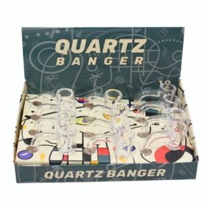 14MM QUARTZ BANGER 12CT DISPLAY
