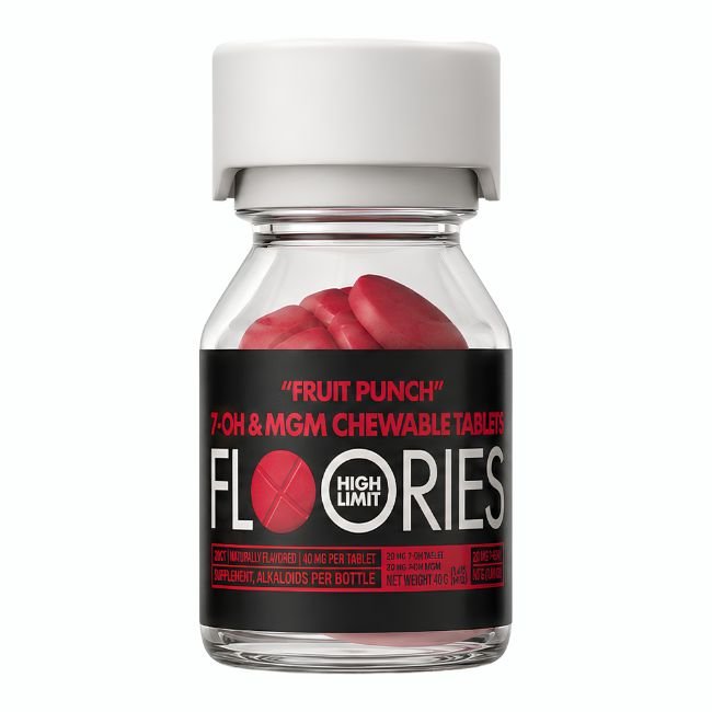 FLOORIES 7-OH & MGM HIGH LIMIT 80MG PER TABLET 10CT/ JAR FLOORIES 7-OH & MGM HIGH LIMIT 80MG PER TABLET 10CT/ JAR