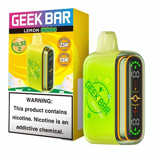 GEEK BAR PULSE 2 HUBBA EDI. 5% DISPOSABLE (80ML) 25K PUFFS 5CT/ BOX GEEK BAR PULSE 2 5% DISPOSABLE (80ML) 25K PUFFS 5CT/ BOX