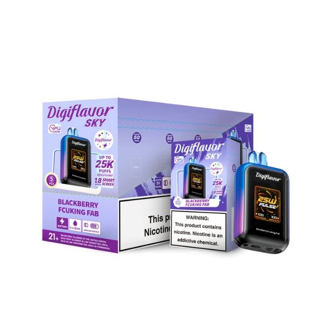 GEEKBARSV25KDI_222 DIGIFLAVOR SKY BY GEEKBAR 5% DISPOSABLE (80ML) TRIPLE MODE 25K PUFFS 5CT/ BOX