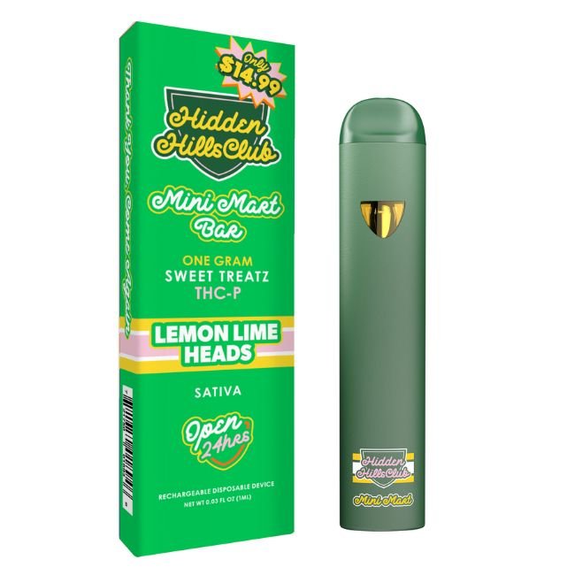 HHMMST1GMDIS06 HIDDEN HILLS MINI MART SWEET TREATZ THCA + THCP 1GM DISPO 5CT/ BOX