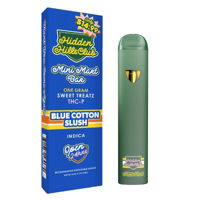 HHMMST1GMDIS08 HIDDEN HILLS MINI MART SWEET TREATZ THCA + THCP 1GM DISPO 5CT/ BOX