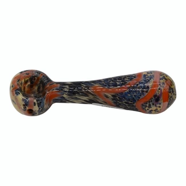 4.5'' COLOR FULL FRIT HAND PIPE 4.5'' COLOR FULL FRIT HAND PIPE