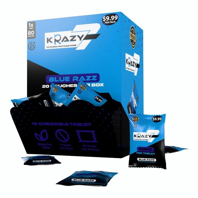 KRAZY 7-HYDROXY 80MG PER TABLET 1CT/20PK (PRE PRICED $9.99) KRAZY 7-HYDROXY 80MG PER TABLET 1CT/20PK (PRE PRICED $9.99)