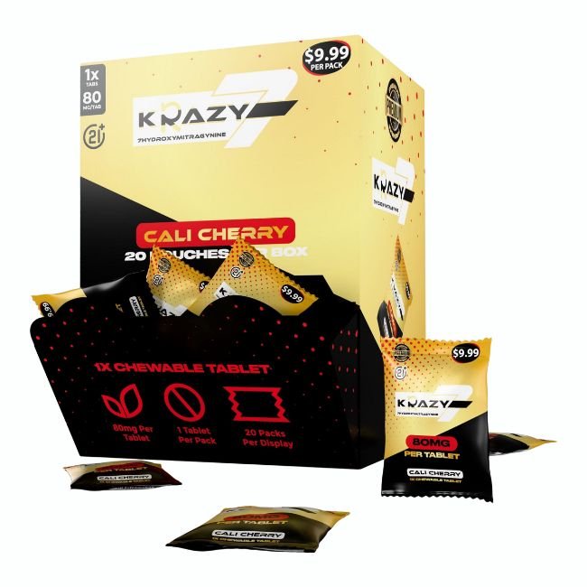 KRAZY 7-HYDROXY 80MG PER TABLET 1CT/20PK (PRE PRICED $9.99) KRAZY 7-HYDROXY 80MG PER TABLET 1CT/20PK (PRE PRICED $9.99)