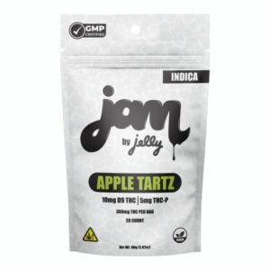JAM BY JELLY D9 THC + THCP 300MG GUMMIES 20CT/ BAG
