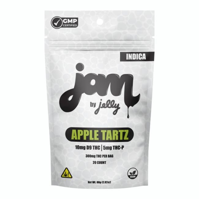 JAM BY JELLY D9 THC + THCP 300MG GUMMIES 20CT/ BAG JAM BY JELLY D9 THC + THCP 300MG GUMMIES 20CT/ BAG