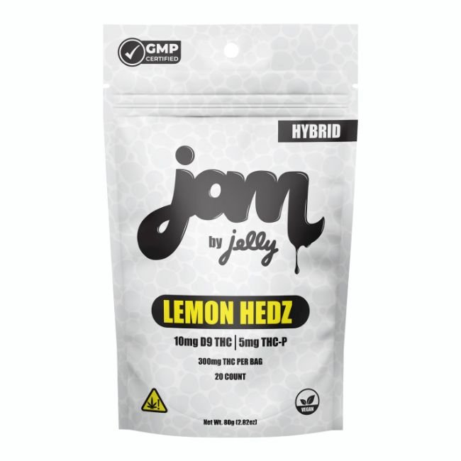 JAM BY JELLY D9 THC + THCP 300MG GUMMIES 20CT/ BAG JAM BY JELLY D9 THC + THCP 300MG GUMMIES 20CT/ BAG