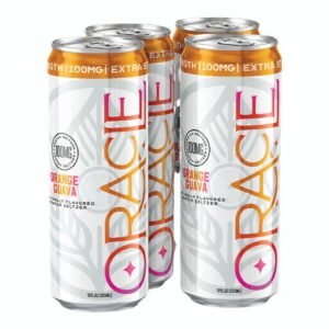 ORACLE ORGANIX KRATOM EXTRA STRENGHT SELTZER DRINK 100MG (12OZ  355ML/ CAN) 4PK
