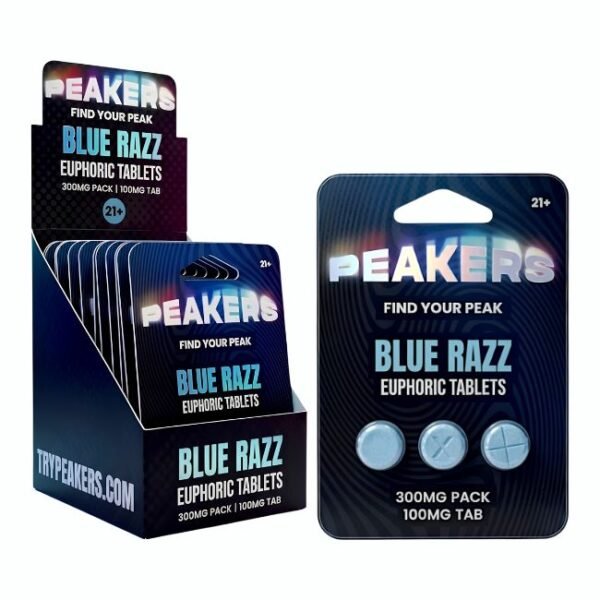 PEAKERS EUPHORIC NOOTROPICS 100MG PER TABLET 3CT/10PK