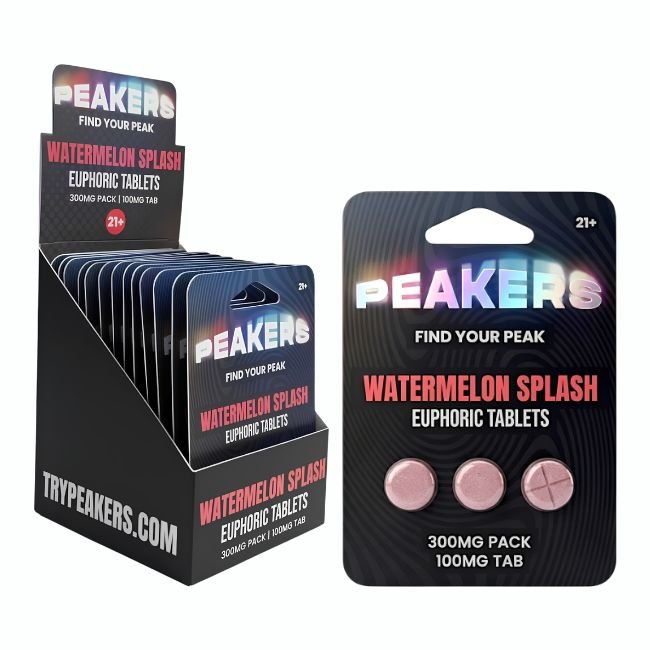 PEAKERS EUPHORIC NOOTROPICS 100MG PER TABLET 3CT/10PK PEAKERS EUPHORIC NOOTROPICS 100MG PER TABLET 3CT/10PK