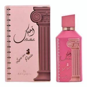 AHUBBAK LOVE IN PARIS PERFUME SPRAY 100ML ( 3.4OZ) BY ARD AL ZAAFARAN