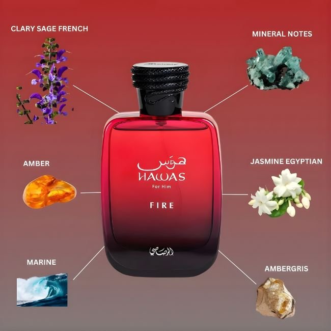 PFMHAWAS004 HAWAS PERFUME SPRAY 100ML ( 3.38OZ) BY RASASI