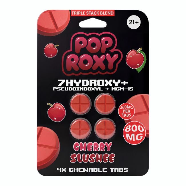 POP ROXY 7HYDROXY+PSEUDO+MGM-15 TRIPLE STACK BLEND 200MG PER TABLET 4CT/10PK POP ROXY 7HYDROXY+PSEUDO+MGM-15 TRIPLE STACK BLEND 200MG PER TABLET 4CT/10PK