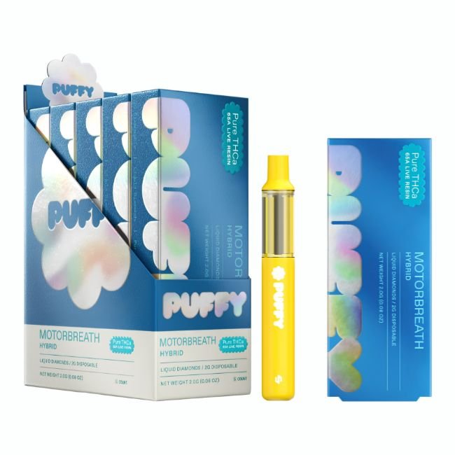 PUFFY PURE THCA 65A LIVE RESIN LIQUID DIAMONDS 2GM DISPO 5CT/ BOX PUFFY PURE THCA 65A LIVE RESIN LIQUID DIAMONDS 2GM DISPO 5CT/ BOX