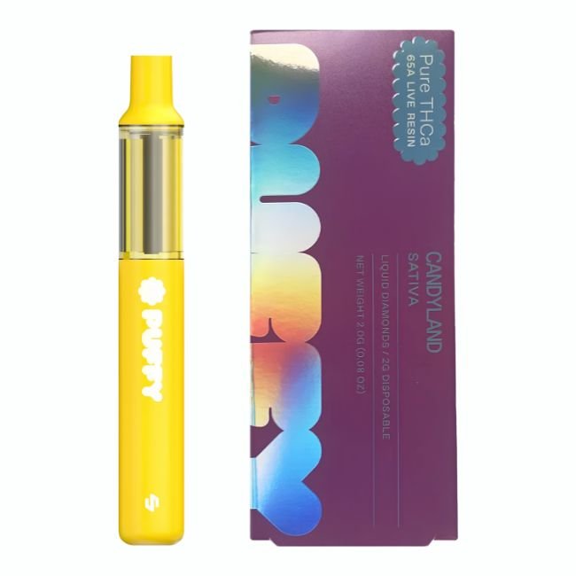 PUFFY PURE THCA 65A LIVE RESIN LIQUID DIAMONDS 2GM DISPO 5CT/ BOX PUFFY PURE THCA 65A LIVE RESIN LIQUID DIAMONDS 2GM DISPO 5CT/ BOX