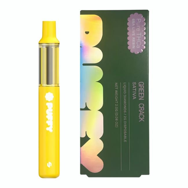 PUFFY PURE THCA 65A LIVE RESIN LIQUID DIAMONDS 2GM DISPO 5CT/ BOX PUFFY PURE THCA 65A LIVE RESIN LIQUID DIAMONDS 2GM DISPO 5CT/ BOX