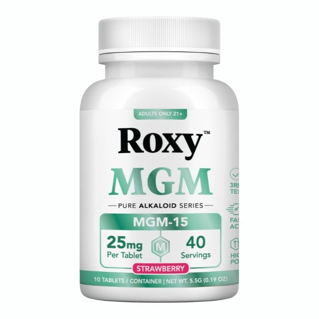 ROXY MGM-15 PURE ALKALOID SERIES 25MG PER TABLET 10CT/ BOTTLE ROXY MGM-15 PURE ALKALOID SERIES 25MG PER TABLET 10CT/ BOTTLE