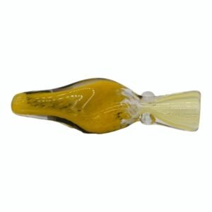 GLASS 3 INCH DICORE FRYUT DOUBLIC DESIGN CHILLUM