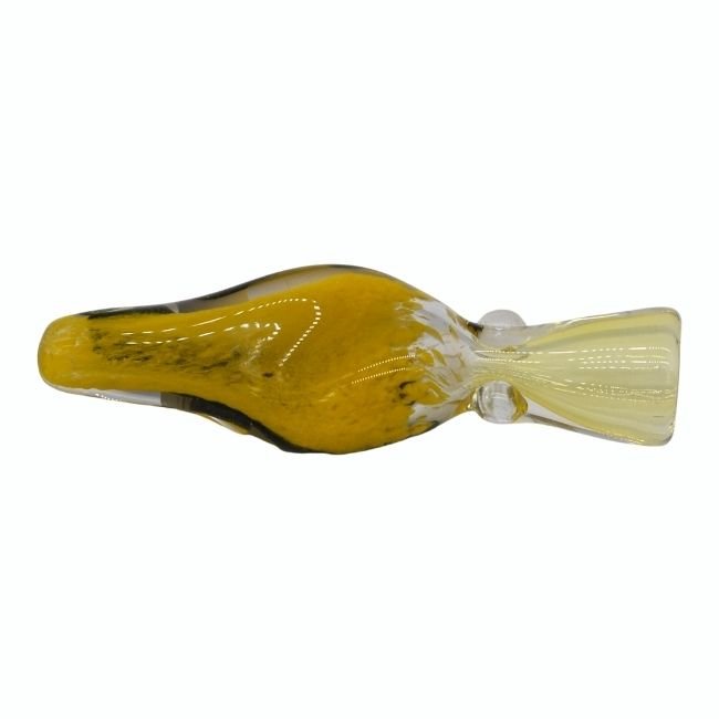 GLASS 3 INCH DICORE FRYUT DOUBLIC DESIGN CHILLUM GLASS 3 INCH DICORE FRYUT DOUBLIC DESIGN CHILLUM
