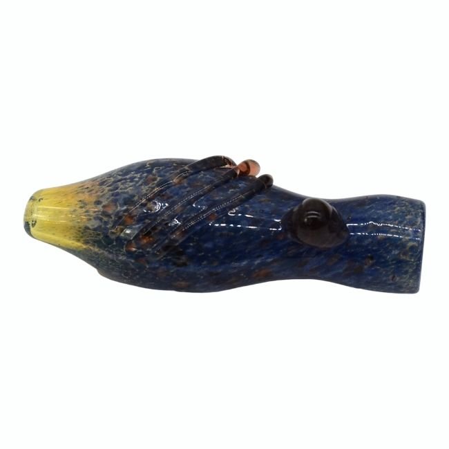 GLASS 3 INCH DICORE FRYUT DOUBLIC DESIGN CHILLUM GLASS 3 INCH DICORE FRYUT DOUBLIC DESIGN CHILLUM
